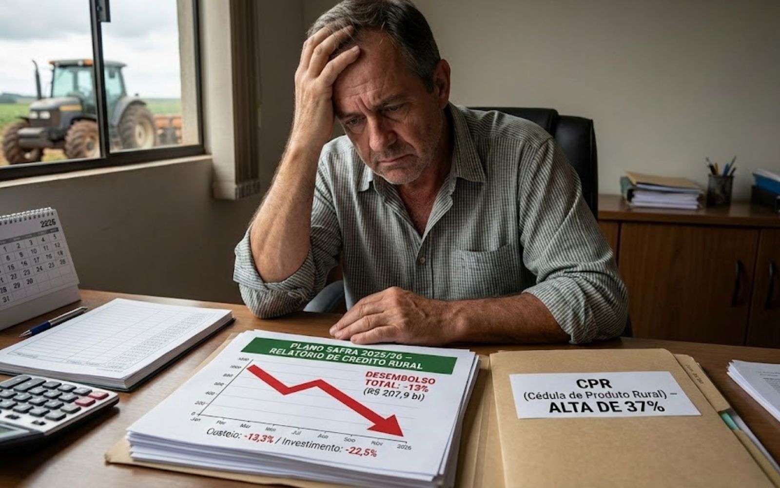 Crédito rural no Plano Safra 25/26 cai 13% e CPR sobe - Cia do Leite - Transformamos qualidade do leite e produtividade das fazendas