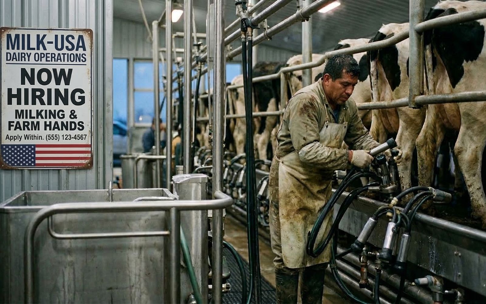 Crise de mão de obra na pecuária leiteira dos EUA: por que virou risco para o setor e para o preço do leite? - Cia do Leite - Transformamos qualidade do leite e produtividade das fazendas