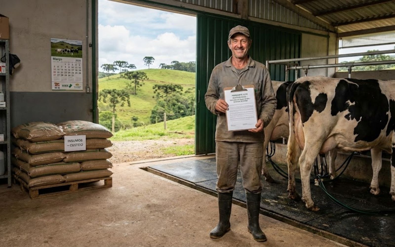 Pronampe Leite Custeio em SC: juros zero e até R$ 50 mil - Cia do Leite - Transformamos qualidade do leite e produtividade das fazendas