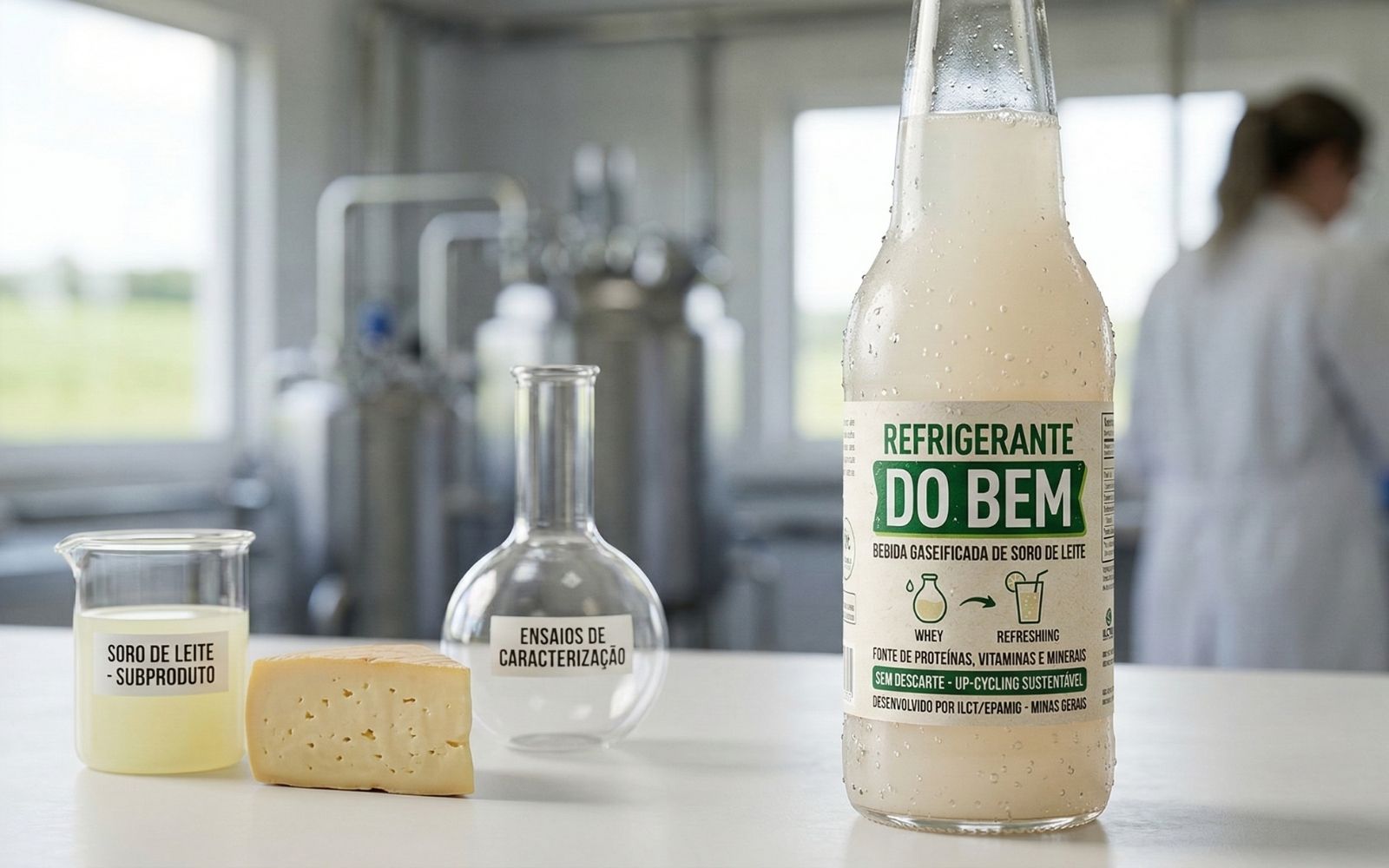 Refrigerante do Bem: a bebida gaseificada com soro do leite que pode virar um novo produto para laticínios - Cia do Leite - Transformamos qualidade do leite e produtividade das fazendas